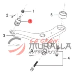 Rotula De Bandeja - Gw M4 / Florid - Imagen 2