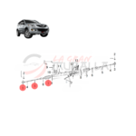 Juego Terminal - Axial de Dirección Hover H3 / H5 - Imagen 2