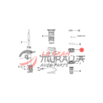 Cazoletas Amortiguador Delantero - Voleex (1.5L) / (Par) - Imagen 3