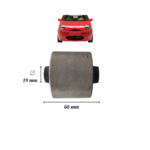 Juego de Bujes Suspensión Trasera - Chery Iq (0.8/1.1L) - Imagen 3